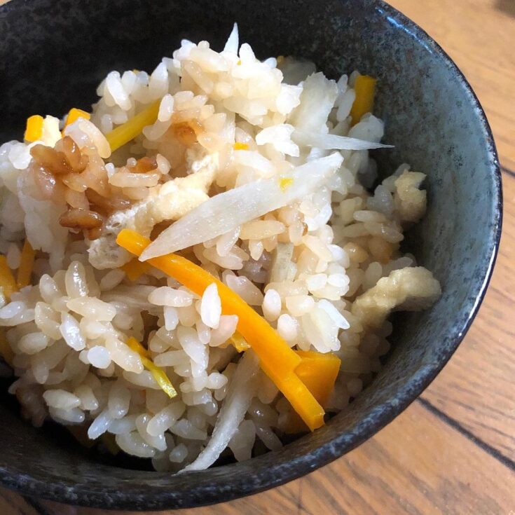 Aromatic and flavorful Takikomi Gohan