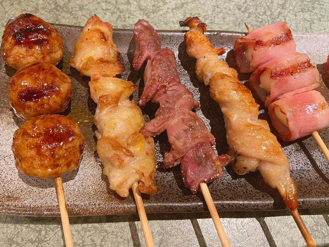 Buy Yakitori Skewered Chicken Thigh (8 pieces)
